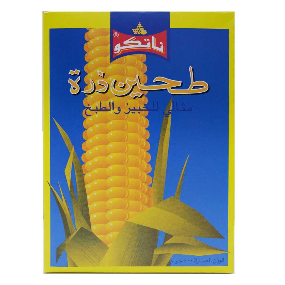 Natco Corn Flour 400g back image