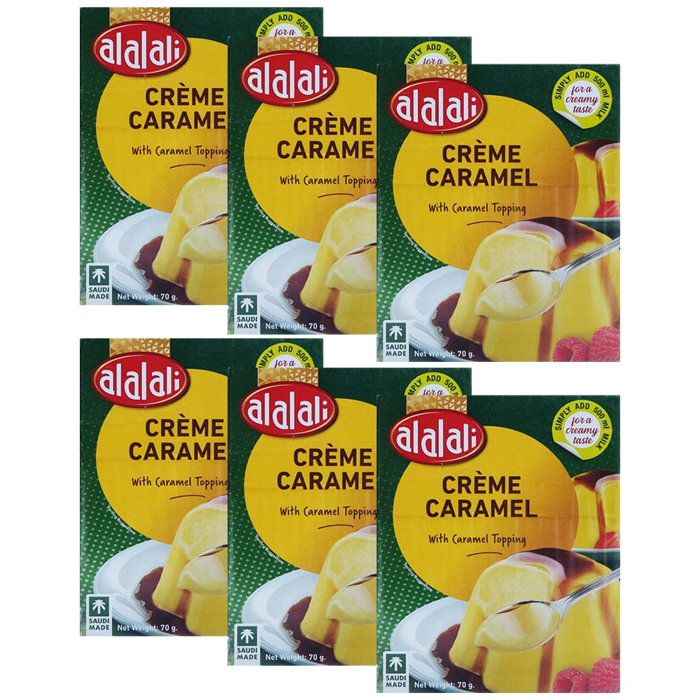 Al Alali Caramel Cream 6x70g [Special Offer]