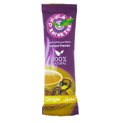 Karak Tea Instant Premix Ginger 20g - Available at Alosra Online Supermarket