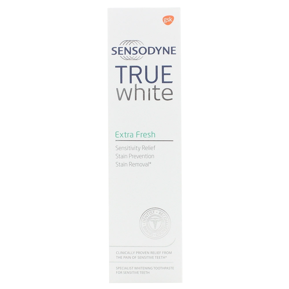 Sensodyne True White Extra Fresh Toothpaste 75ml - Available at Alosra Online Supermarket