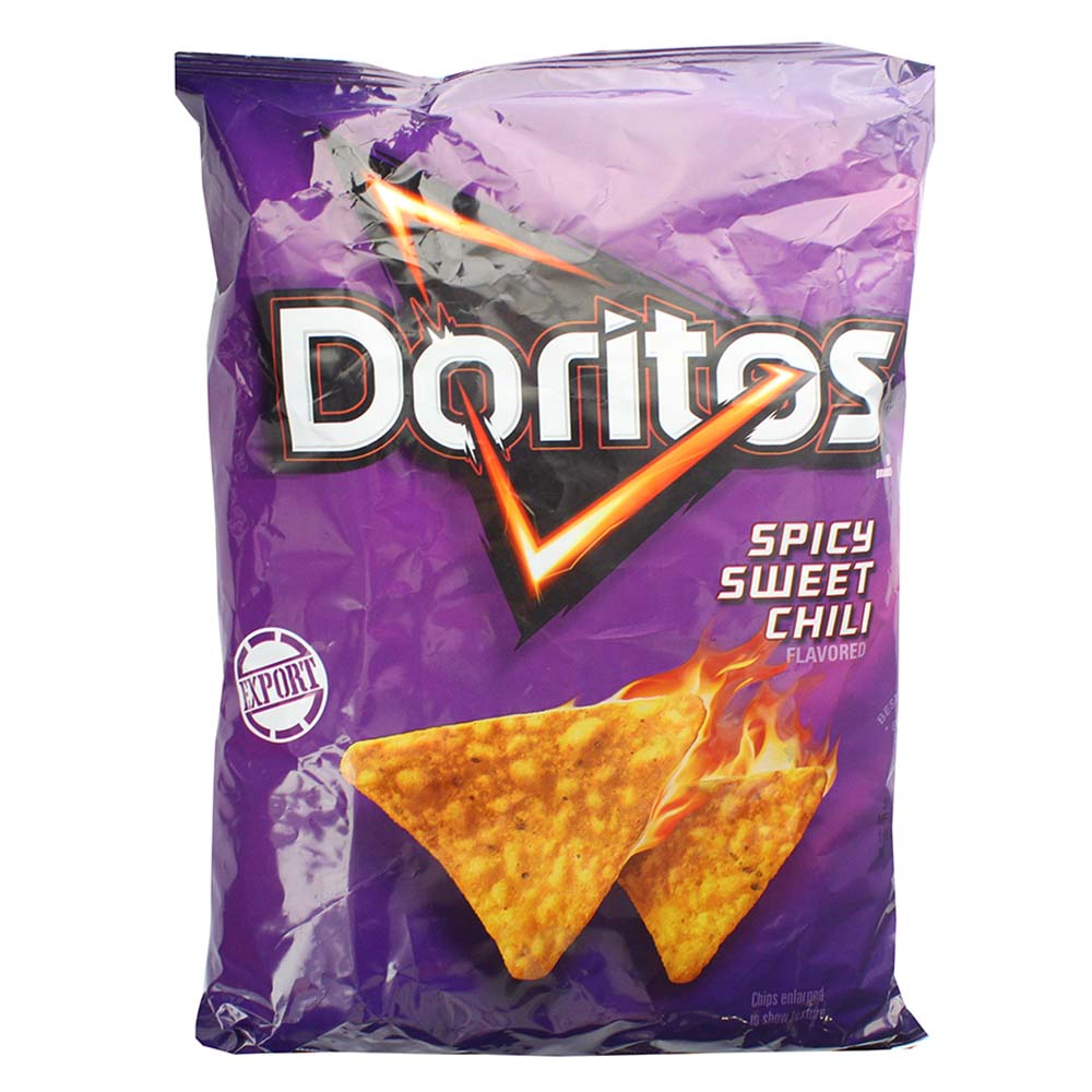 Doritos Spicy Sweet Chilli Tortilla Chips 11oz - Available at Alosra Online Supermarket