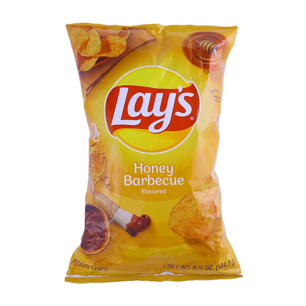 Lay's Honey BBQ Potato Chips 6.5oz - Available at Alosra Online Supermarket