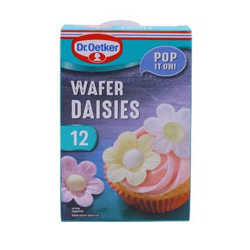 Dr.Oetker Wafer Daisies Cake Decorations 15g