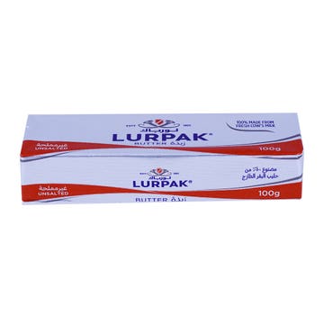 Lurpak Unsalted Butter 100g 
