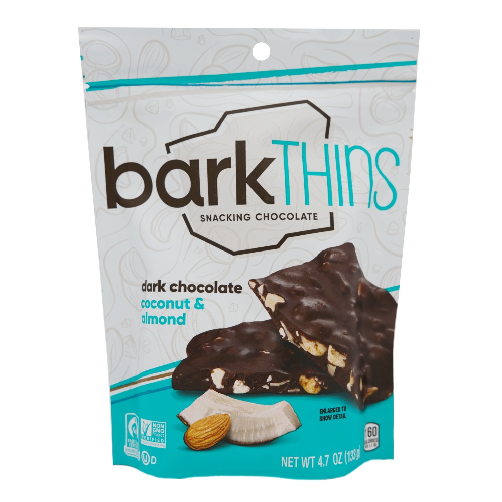 Barkthins Snack Dark Chocolate Coconut Almond 4.7Oz - Available at Alosra Online Supermarket