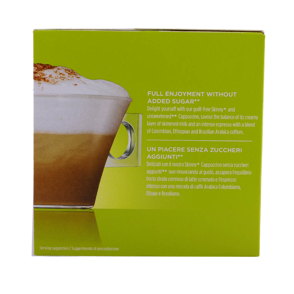 Nescafe Dolce Gusto Skinny Capsules [16's] 161.6g right side image