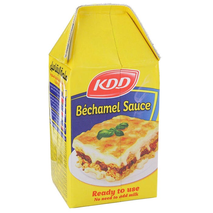 KDD Bechamel Sauce 500ml - Available at Alosra Online Supermarket