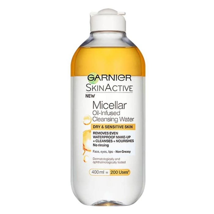 Garnier Micellar Oil Infused Cleansing Water 400ml - Available at Alosra Online Supermarket