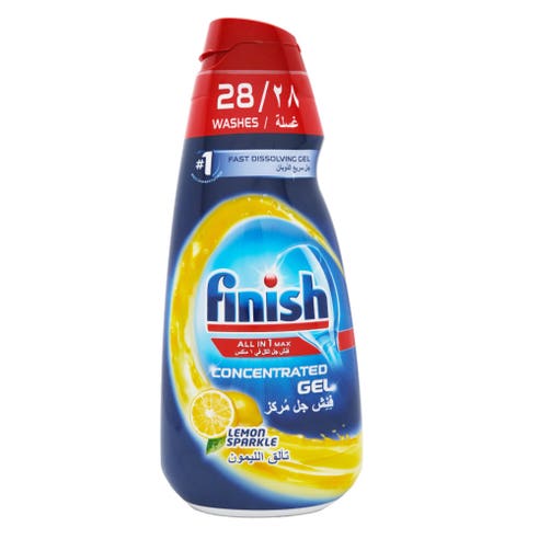 Finish Lemon Gel 650ml - Available at Alosra Online Supermarket