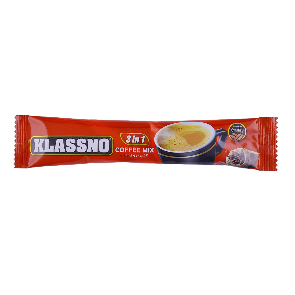 Klassno 3 In 1 Coffee Mix 20g - Available at Alosra Online Supermarket