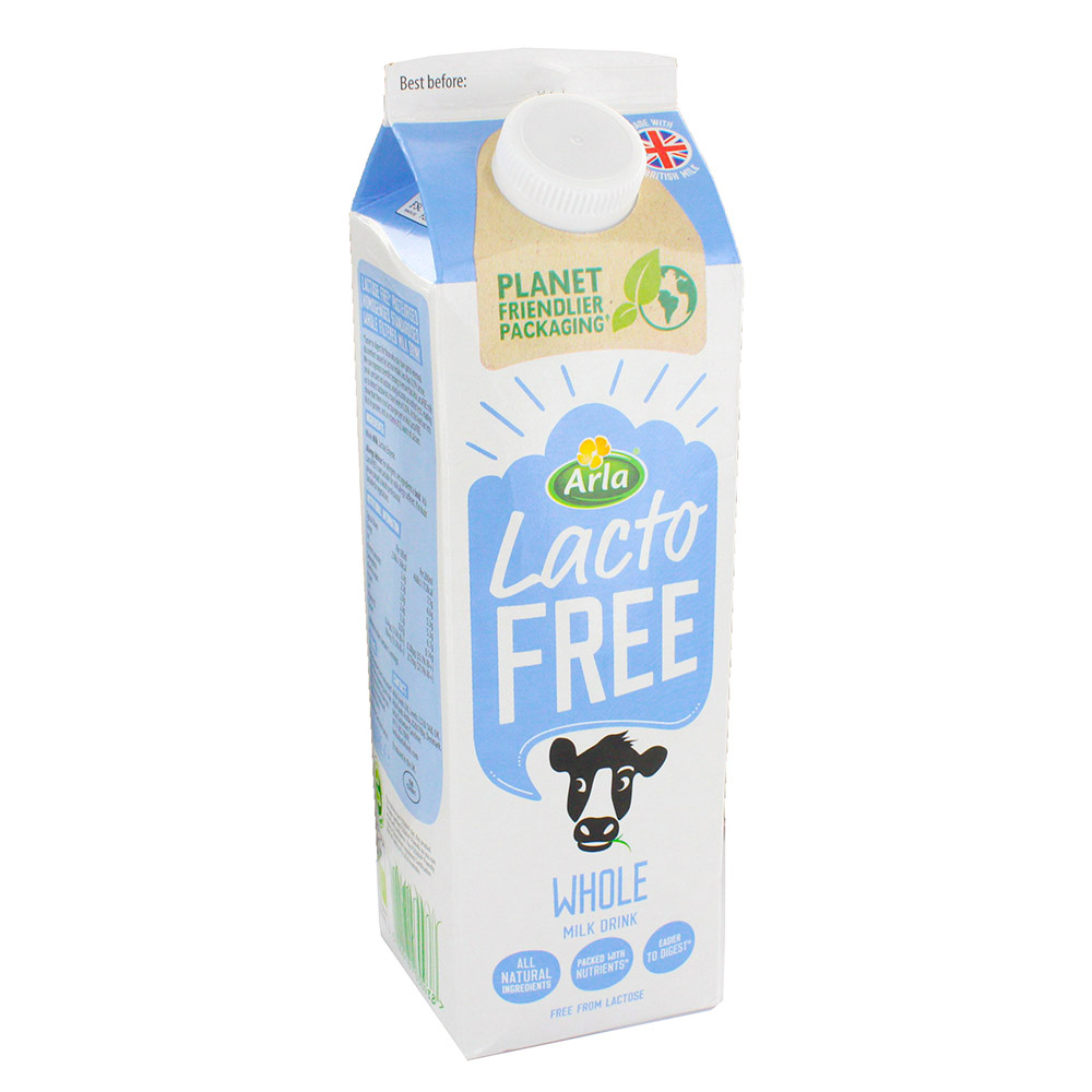 Arla Lacto Free Whole Milk 1L - Available at Alosra Online Supermarket