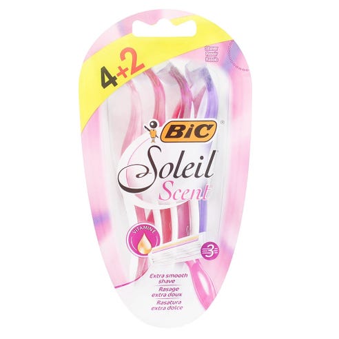 Bic Soleil Scent Razor [4 + 2] - Available at Alosra Online Supermarket