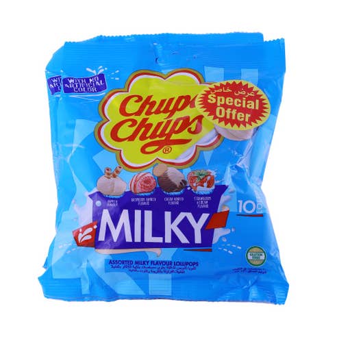Chupa Chups Milky Lollipops 2x120g [Special Offer] 