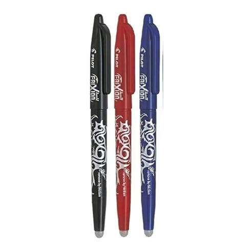 Pilot Frixion Ball Pens 0.7mm 3pcs - Available at Alosra Online Supermarket