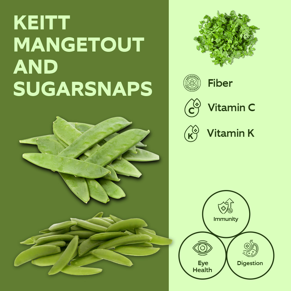 Mangetout And Sugarsnaps Kenya 200g lifestyle image