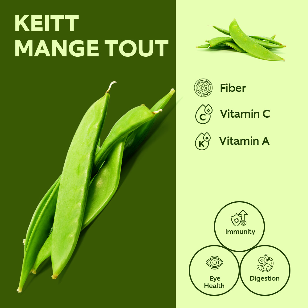 Keitt Mange Tout 200g lifestyle image