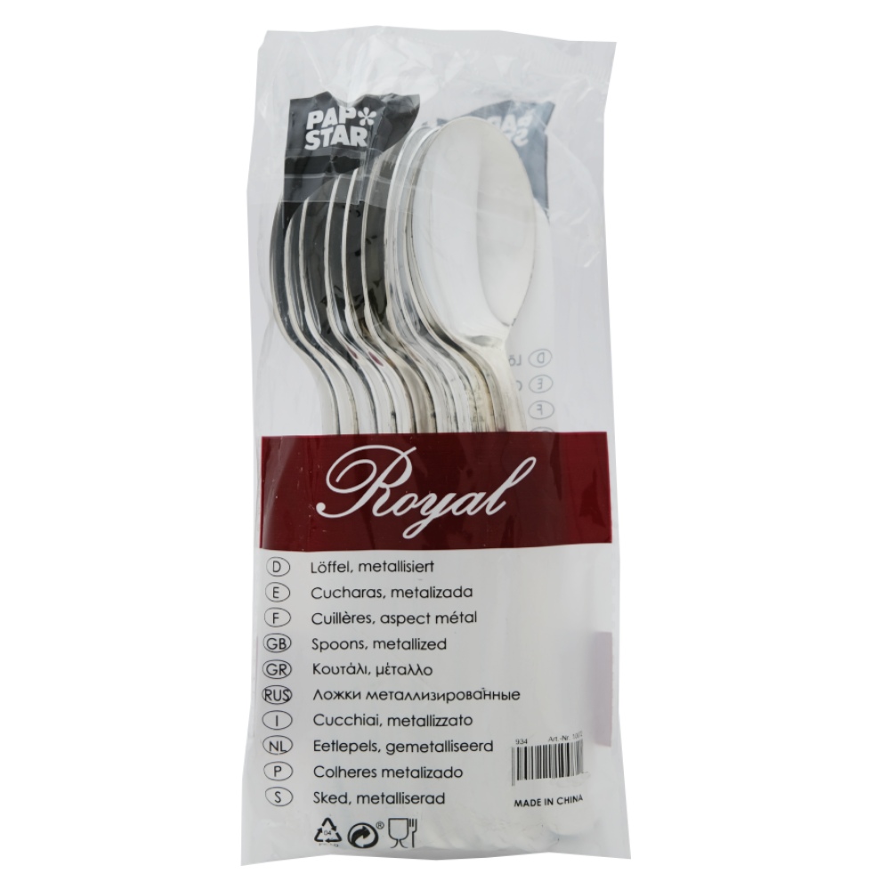 Royal Papstar Spoon 10's - Available at Alosra Online Supermarket