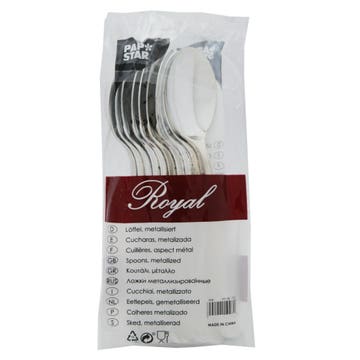 Royal Papstar Spoon 10's - Available at Alosra Online Supermarket