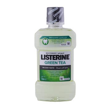 Listerine Green Tea Mouth Wash 250ml - Available at Alosra Online Supermarket