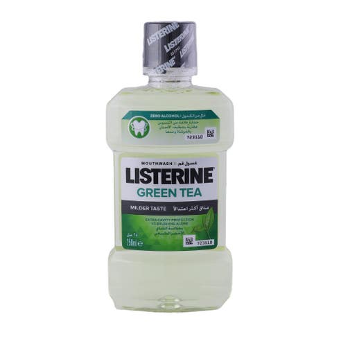 Listerine Green Tea Mouth Wash 250ml - Available at Alosra Online Supermarket