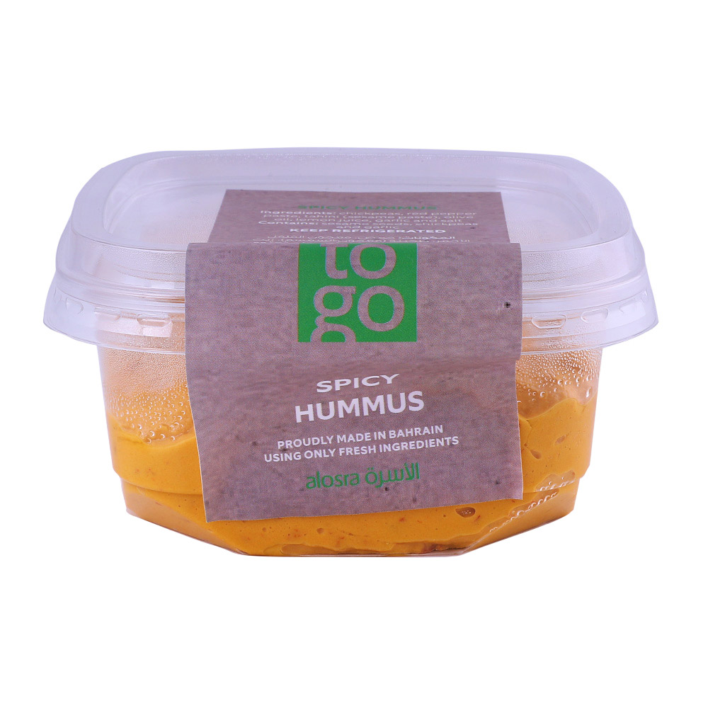 Spicy Hummus - Available at Alosra Online Supermarket
