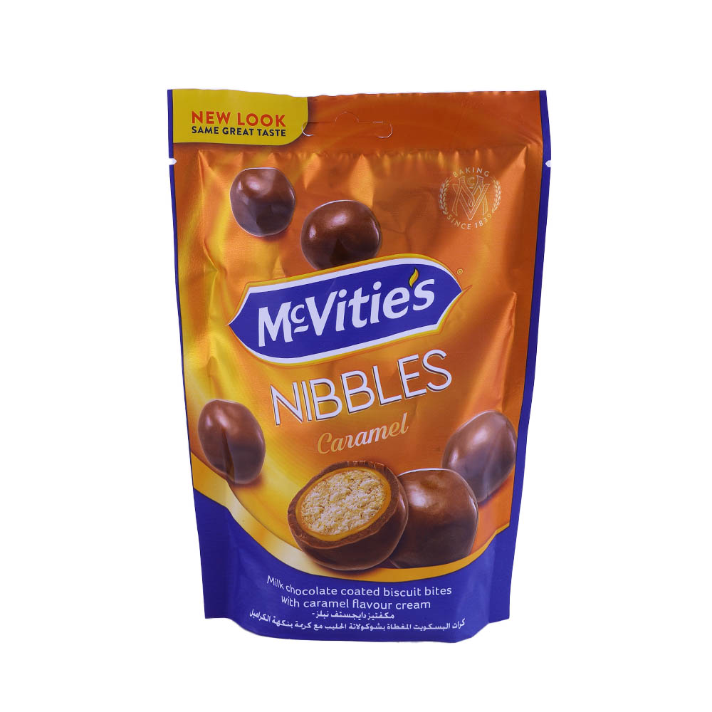 Mcvities Digestive Nibbles Caramel 120g - Available at Alosra Online Supermarket