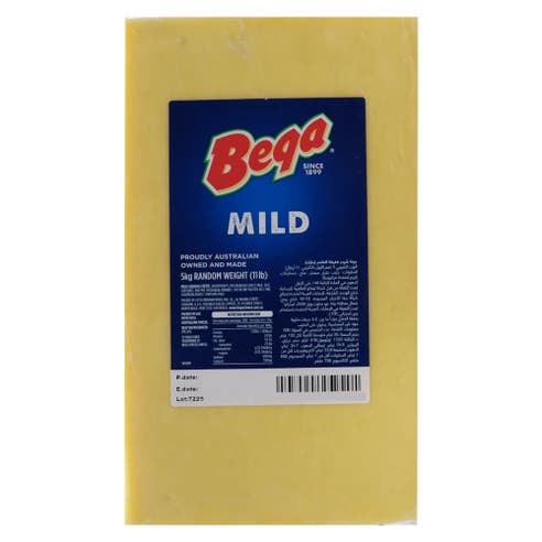 Bega Mild Cheddar Cheese [Per Kg] - Available at Alosra Online Supermarket