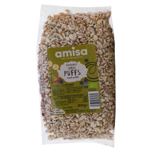 Amisa Organic Spelt Puffs 200g - Available at Alosra Online Supermarket