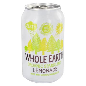 Whole Earth Organic Sparkling Lemonade 330ml - Available at Alosra Online Supermarket