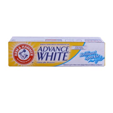 Arm & Hammer Advance White Brilliant Sparkle Minty Toothpaste Gel 115g 