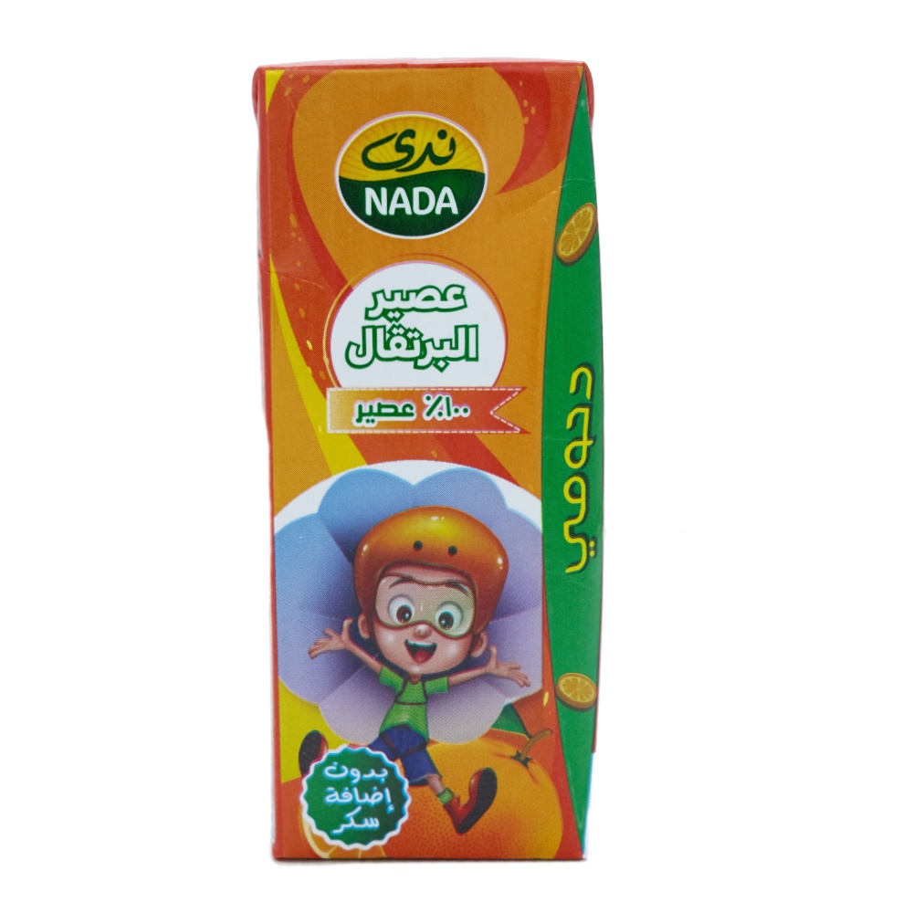 Nada Dahoomy UHT Orange Juice 200ml back image