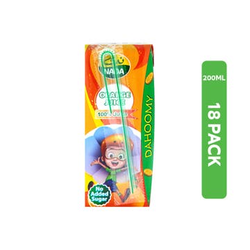 Nada Dahoomy UHT Orange Juice 18x200ml