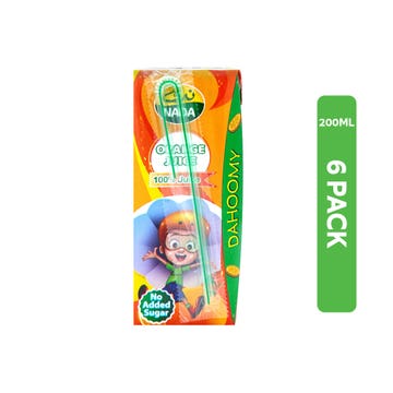 Nada Dahoomy UHT Orange Juice 6x200ml