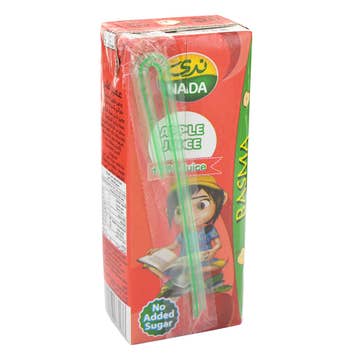 Nada Basma UHT Apple Juice 200ml - Available at Alosra Online Supermarket
