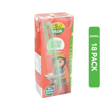Nada Basma UHT Apple Juice 18x200ml