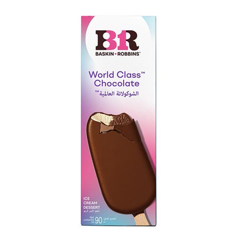 Baskin Robbins World Class Chocolate Ice Cream Bar 90g 