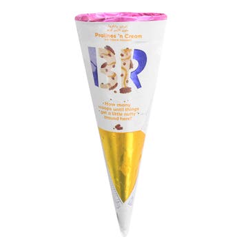 Baskin Robbins Pralines & Cream Cone 90ml - Available at Alosra Online Supermarket