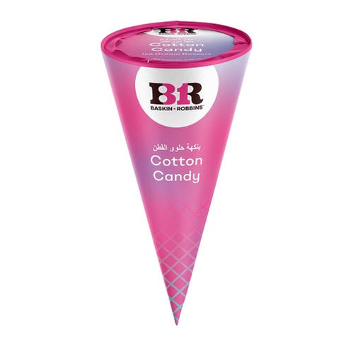 Baskin Robbins Cotton Candy Cone 120ml - Available at Alosra Online Supermarket