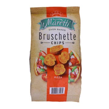 Maretti Bruschette Pizza Chips 150g - Available at Alosra Online Supermarket