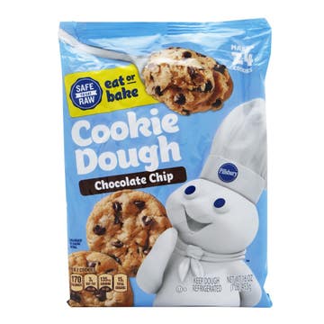 Pillsbury Chocolate Chip Cookie Dough 453g - Available at Alosra Online Supermarket