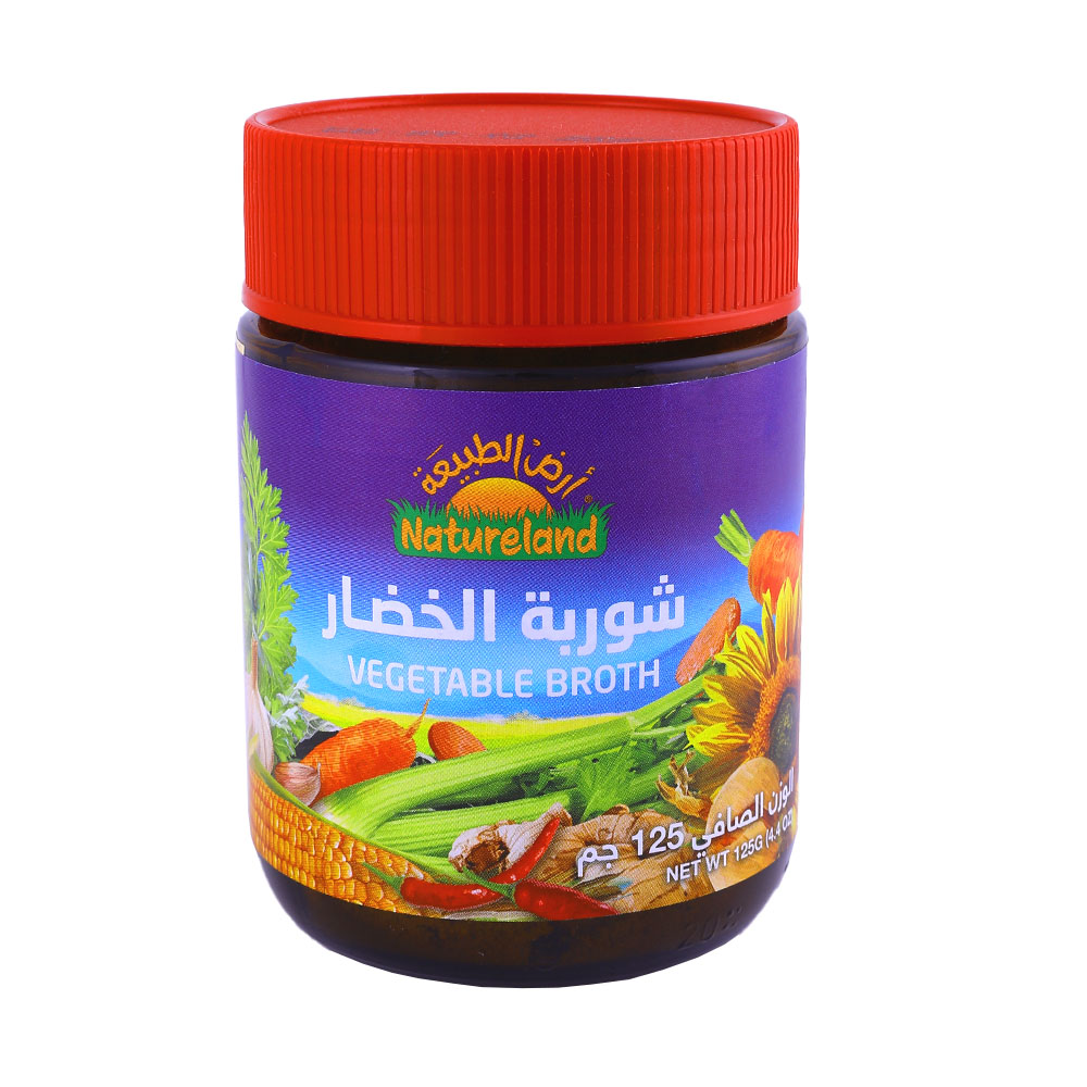 Natureland Vegetable Broth 125g