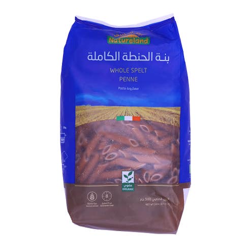 Natureland Whole Spelt Penne 500g 