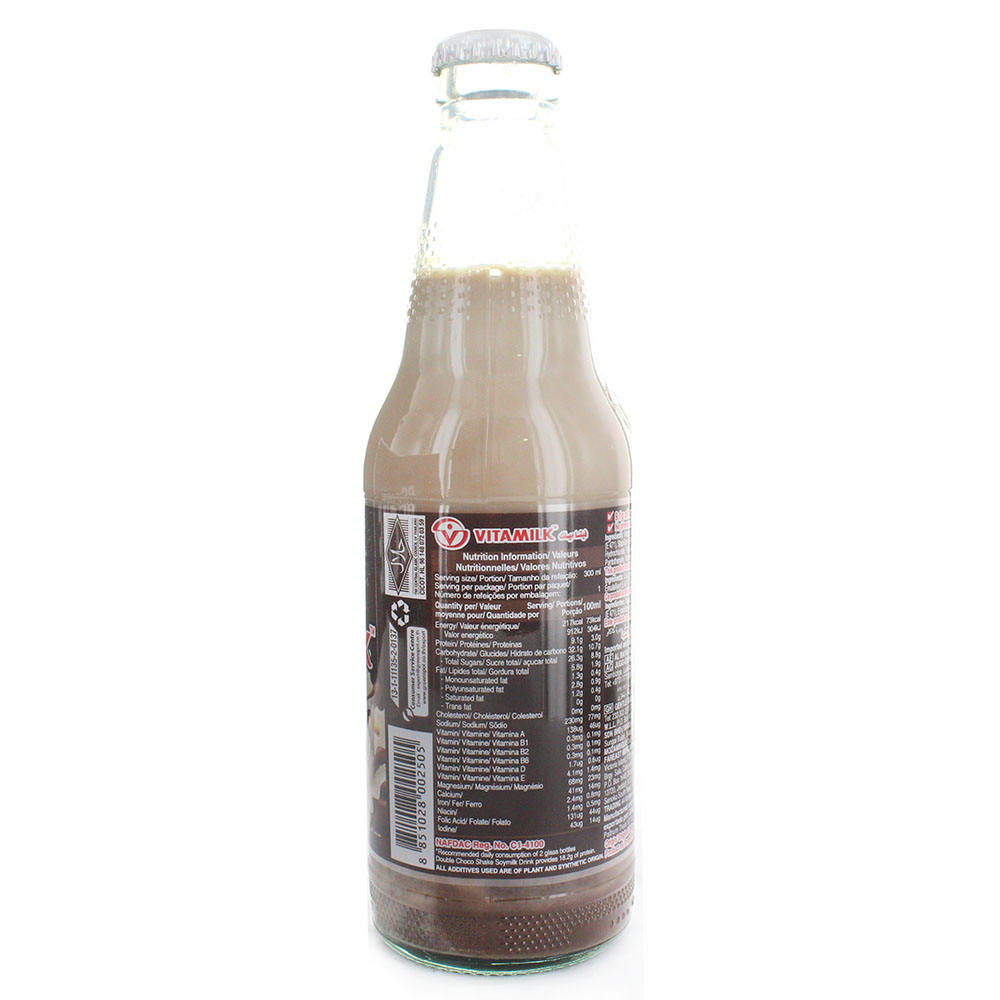 Vitamilk Soy Milk Double Choco Shake 300ml - Available at Alosra Online Supermarket