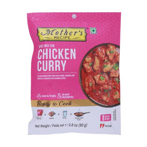 Mother's Recipe Chicken Curry Mix 80g - Available at Alosra Online Supermarket