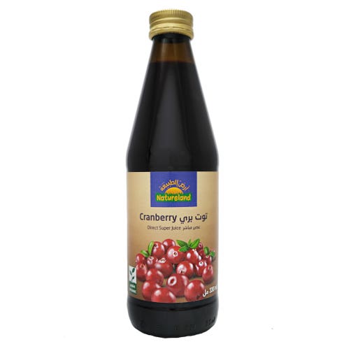 Natureland Cranberry Juice 330ml 