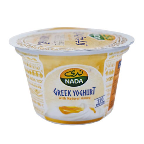 Nada Honey Greek Yoghurt 160g - Available at Alosra Online Supermarket