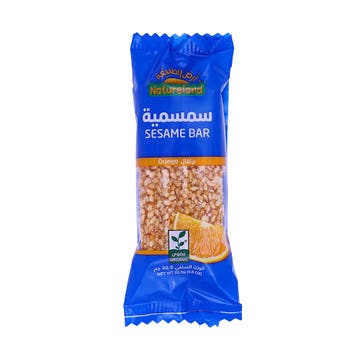 Natureland Orange Sesame Bar 22.5g 