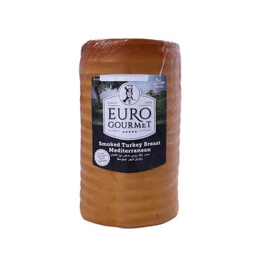 Euro Gourmet Smoked Turkey Breast Mediterranean [Per Kg] - Available at Alosra Online Supermarket