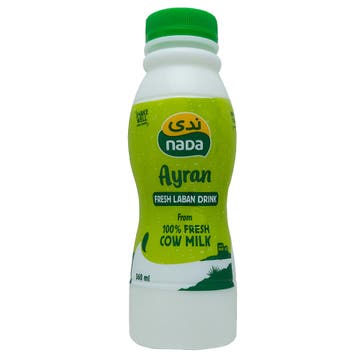 Nada Ayran Fresh Laban 360ml - Available at Alosra Online Supermarket