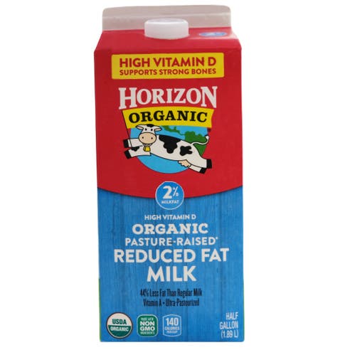 Horizon Organic Reduced Fat Ultra-Pasteurized Milk 1.89L - Available at Alosra Online Supermarket